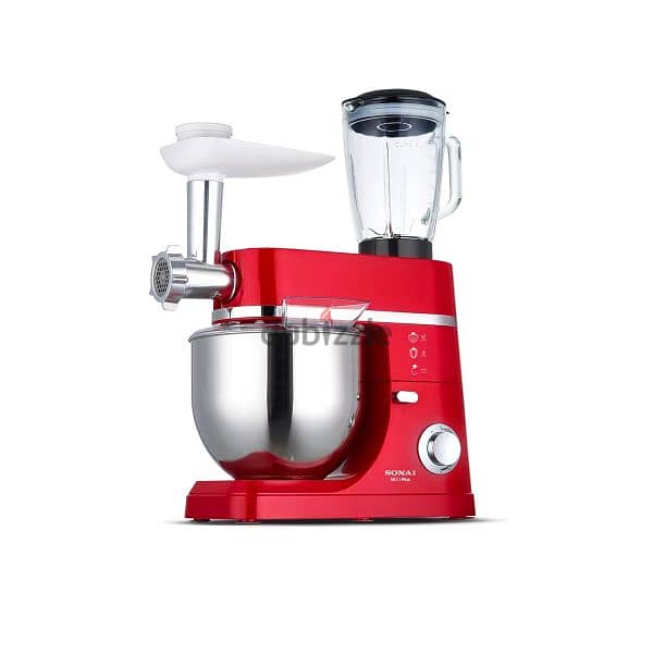 Sonai Mixi Plus Stand Mixer عجان سوناي 1200 وات 7 لتر 6 سرعات 0