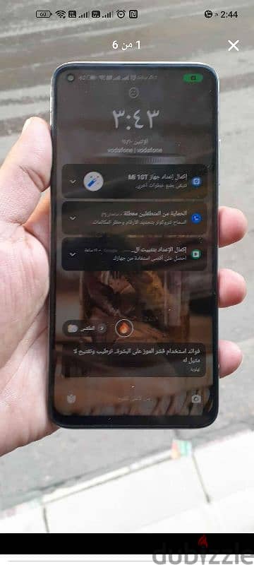 شاومي mi10t. معالج سناب دراجون 865 مساحه 128رام 8+3 للبدل فقط