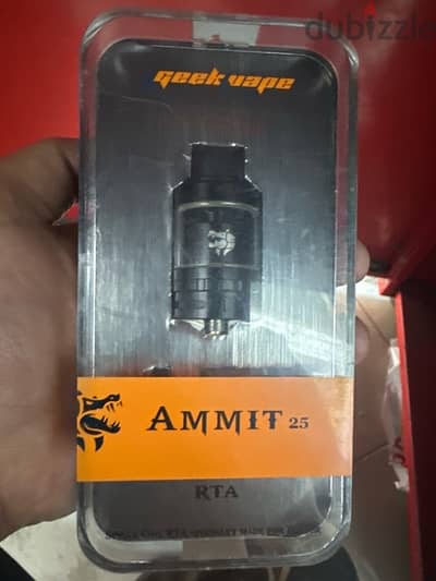 geek vape ammit 25 rta single coil