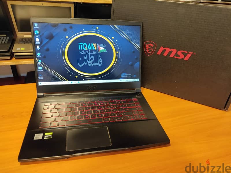 msi core i7 جيل عاشر+nvidia gyx 1650 4gb+هاردين 2