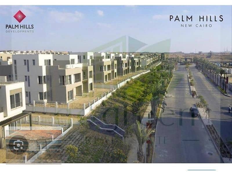 Duplex ready to move-cash -3 bedroom - biggest area - in palm hills compound - new cairo 4