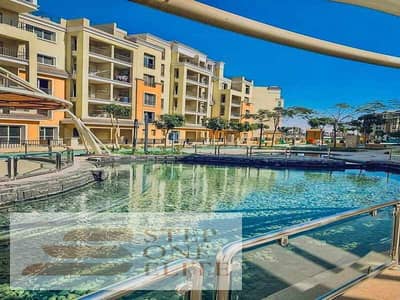 For sale, a ground floor apartment with a private garden, in installments, in Saray Sur Compound in Sur, Madinaty