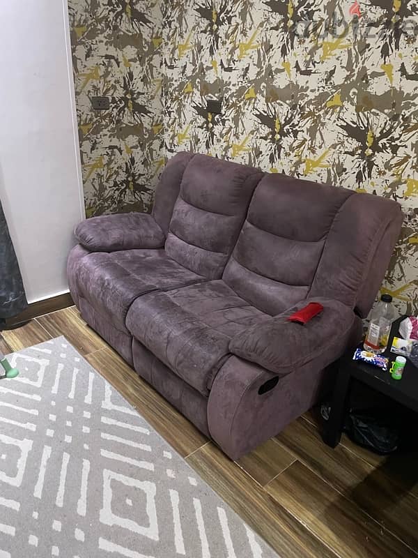 كنبة وكرسى recliner 1