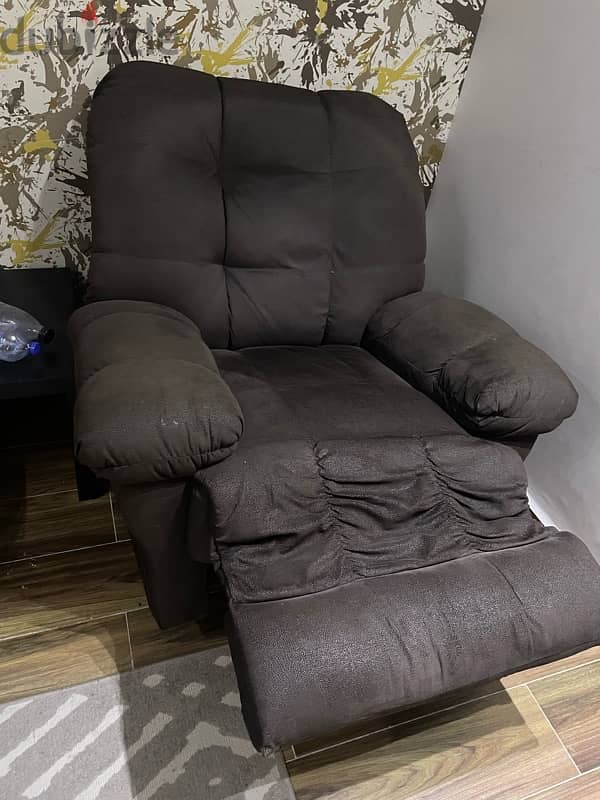 كنبة وكرسى recliner 4