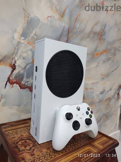 Xbox series s with two controllers