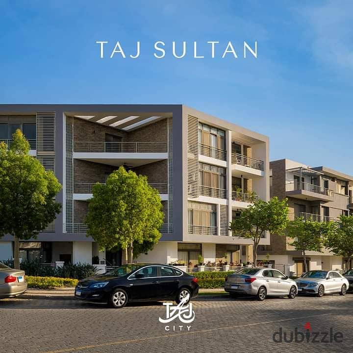 own a studio for sale in Taj City, directly in front of the airport, at less than the company price 8