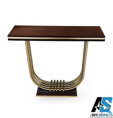 console table stainless steel