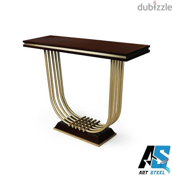 console table stainless steel 1