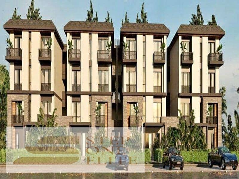 Apartment for sale in installments in the Fifth Settlement in Telal East Compound 0