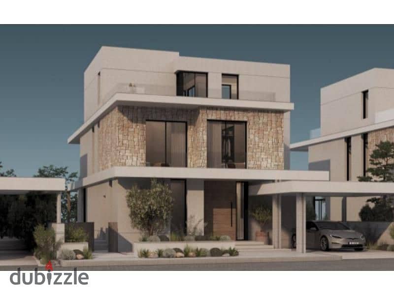 Villa for sale in New Zayed, resale, in installments over 8 years, Hills of One, less than the company price 0