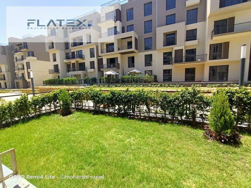 Sky Condos Compound, ground floor apartment with garden, furnished, for rent 2