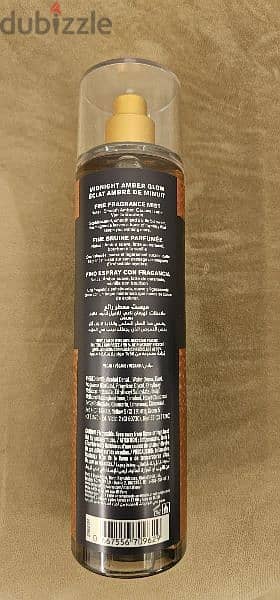 midnight amber glow bath and body works mist 1