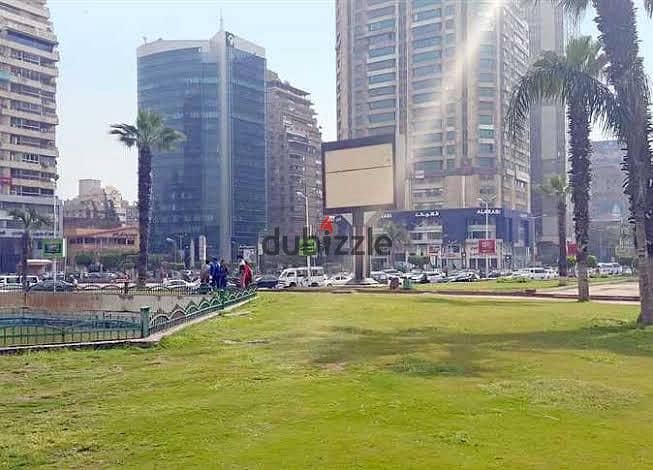 Commercial for sale  at Gameat el dewal main street  First and second floor with private entrance  Giza / Mohandessin 0