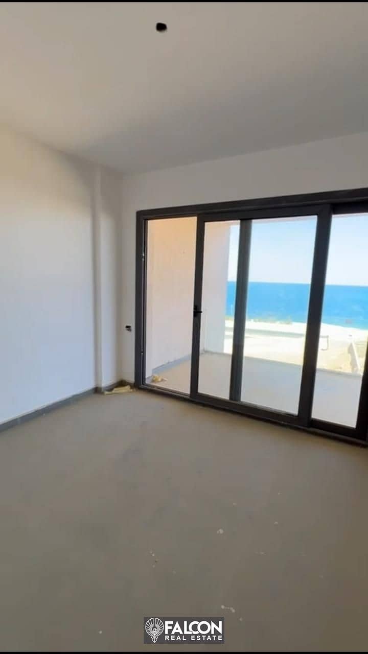 تاون هاوس جاهز للمعاينة في قرية باي ماونت العين السخنة تشطيب سوبر لوكس مع Panoramic Seaview View 3