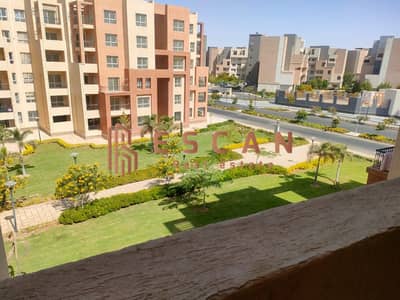 Apartment 107m for sale in Madinaty B8 in front of the mosque and services, garden view, for sale with furniture and appliances