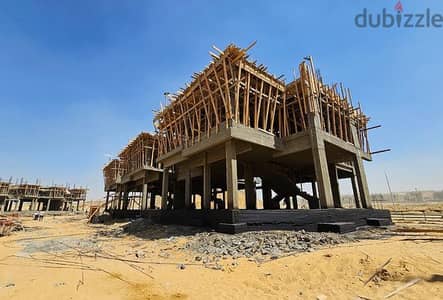 فيلا توين هاوس345م للبيع في كمبوند ستيت twin villa forsale at stei8th