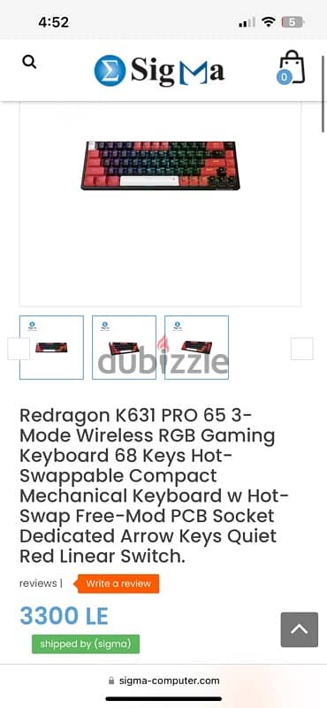 Redragon k631 pro 0