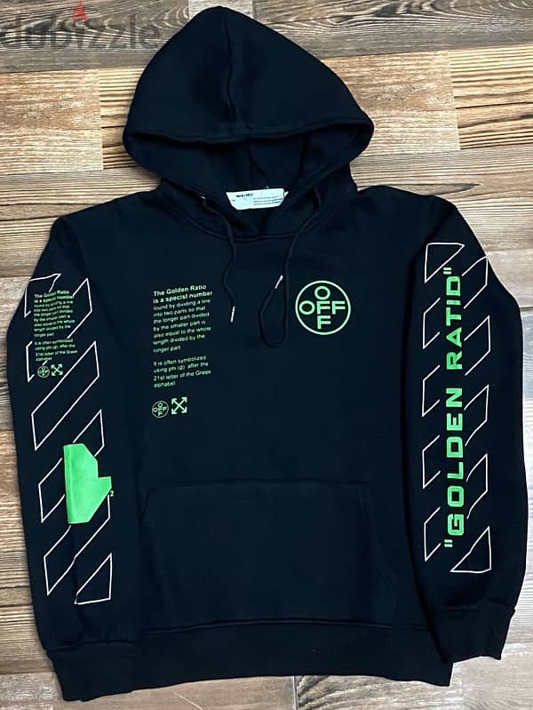 off white original hoodie size medium 4