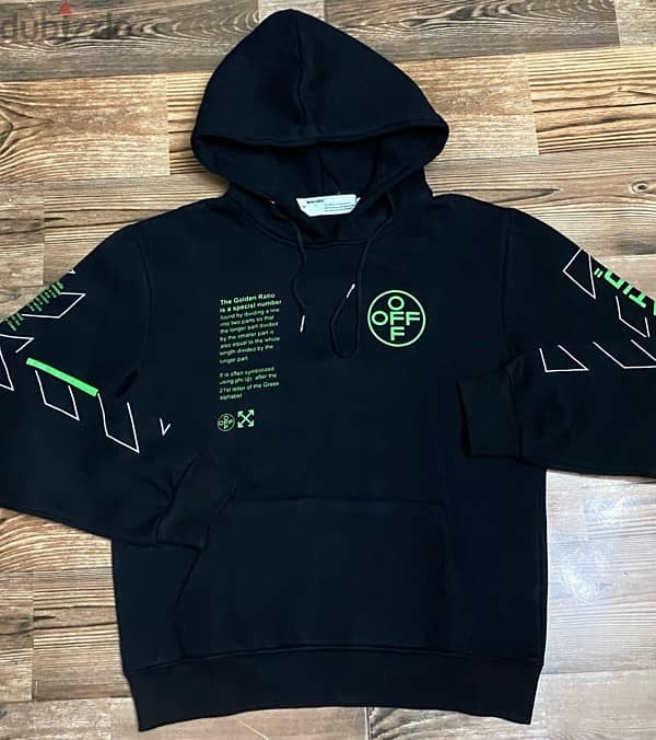 off white original hoodie size medium 7