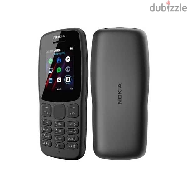 اسم الموبايل هو Nokia 106. 6