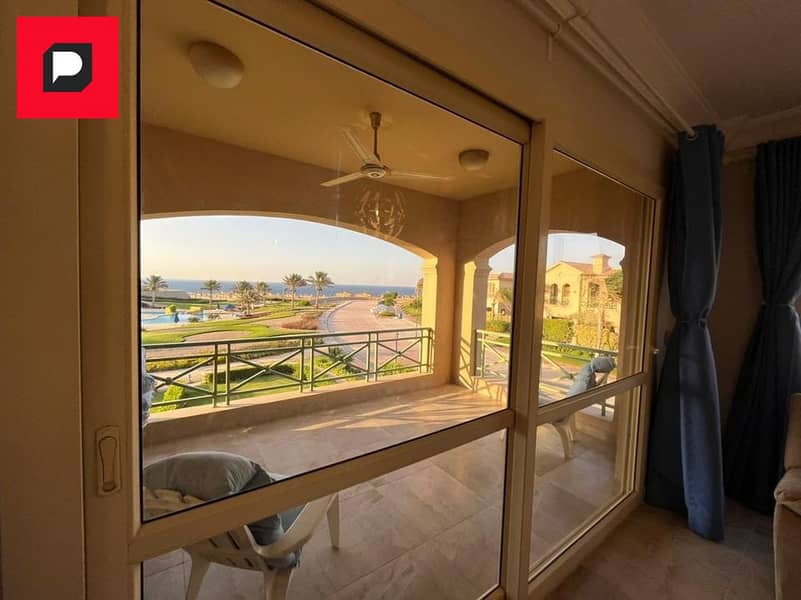 Luxury finished villa for sale with a distinctive sea view in Telal Ain Sokhna Village next to La Vista , minutes from Porto Sokhna and Zaafarana Road 6