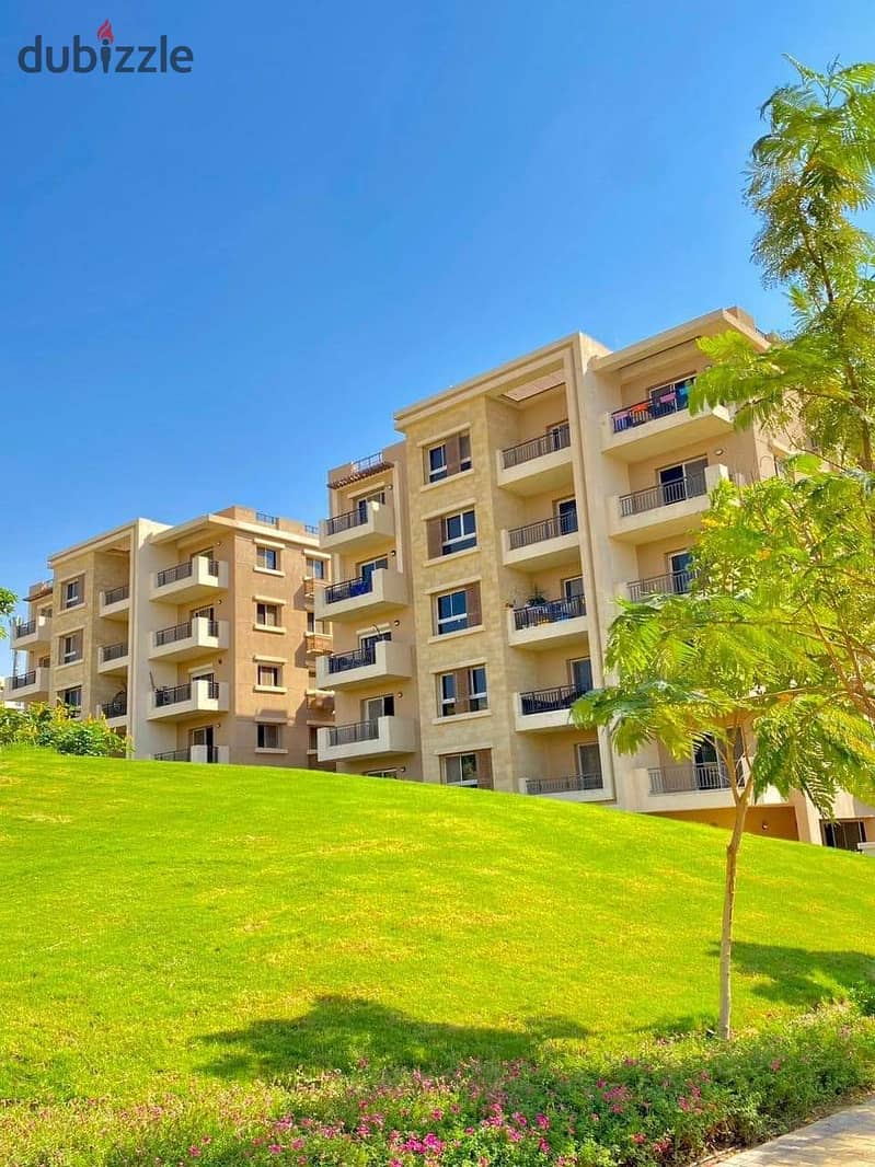 Apartment for sale in installments in the Fifth Settlement in a compound with full services and facilities, security guards and surveillance cameras . 21