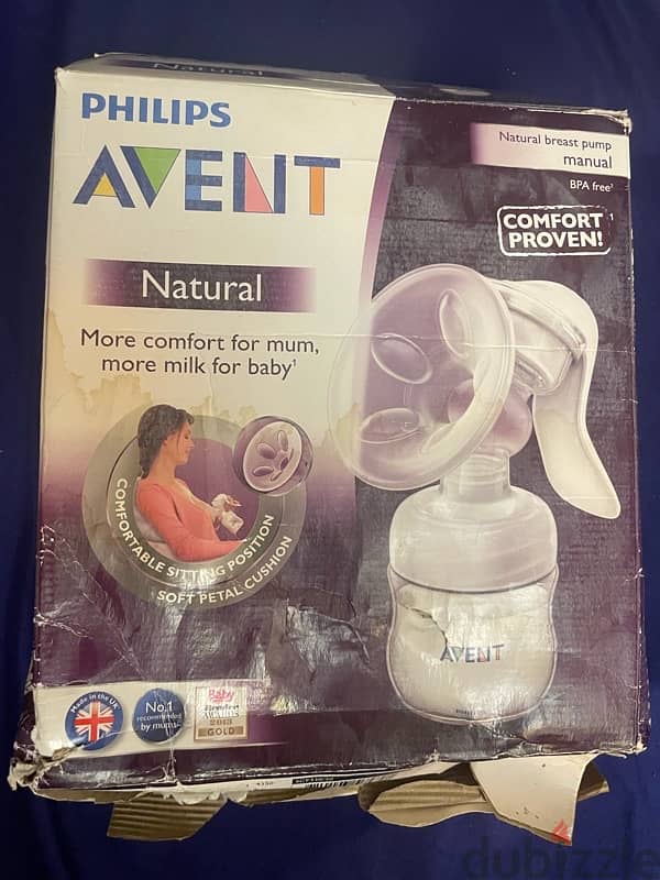 avent manual breast pump 0