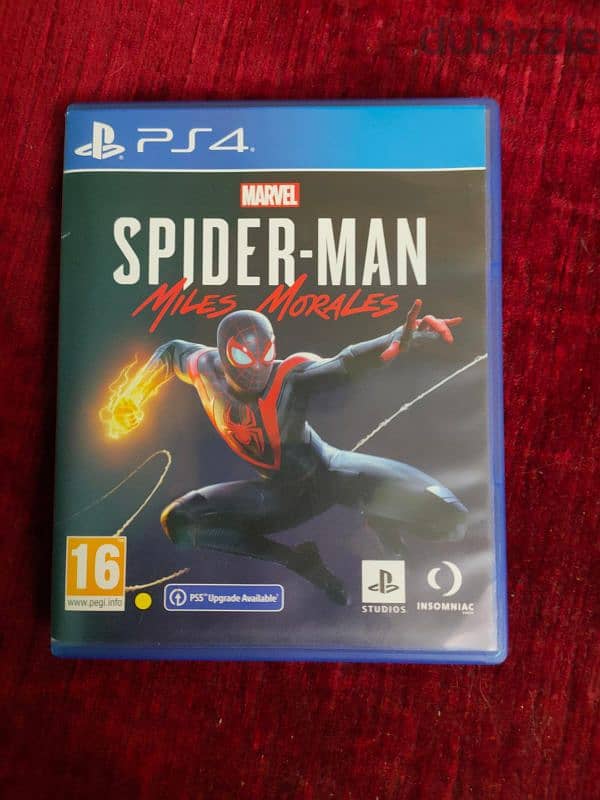 Spiderman miles morales  استعمال خفيف عربى 0