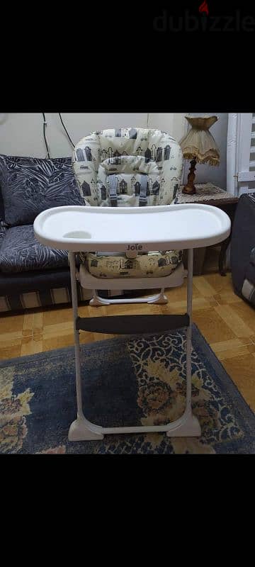 Used high baby chair joie