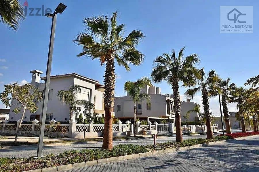 Apartment with garden for sale, 178 sqm, 3 rooms, READY TO MOVE , in Palm Hills, Fifth Settlement, view, landscape, prime location 7