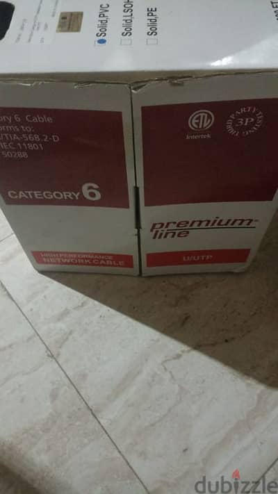 Premium Line CAT cables 6 305m