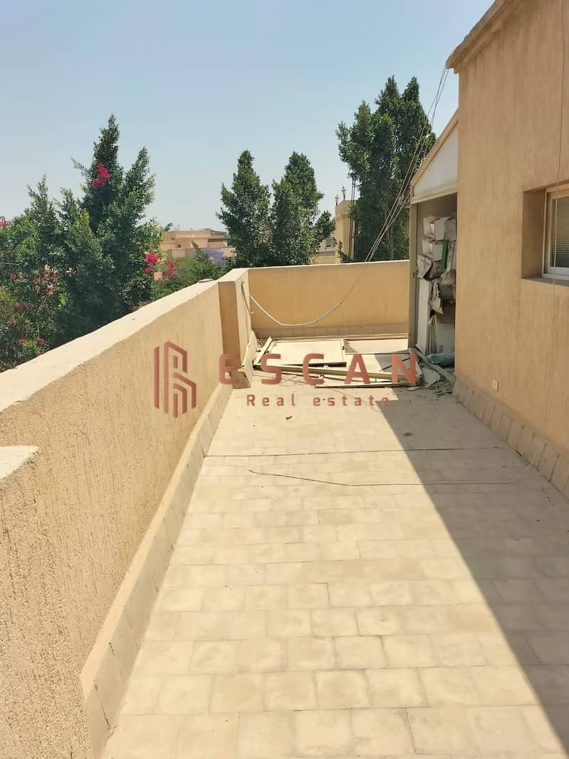 Villa for sale in Rehab 1 with swimming pool, Model K, near Mall 2 and Gateway 21