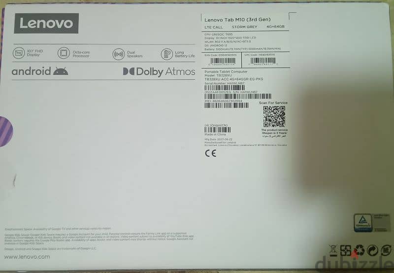 TABLET LENOVO M10 0