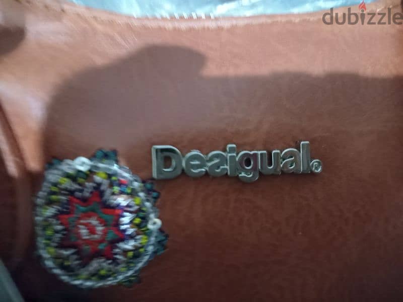 حقيبة يد جلد من desigual 2