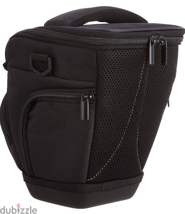 Amazon Basics Holster Camera Case for DSLR Cameras, Solid, Black 1