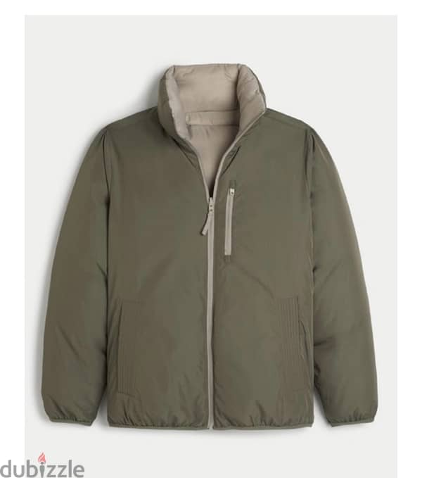 Hollister Revirsable puffer jacket 0