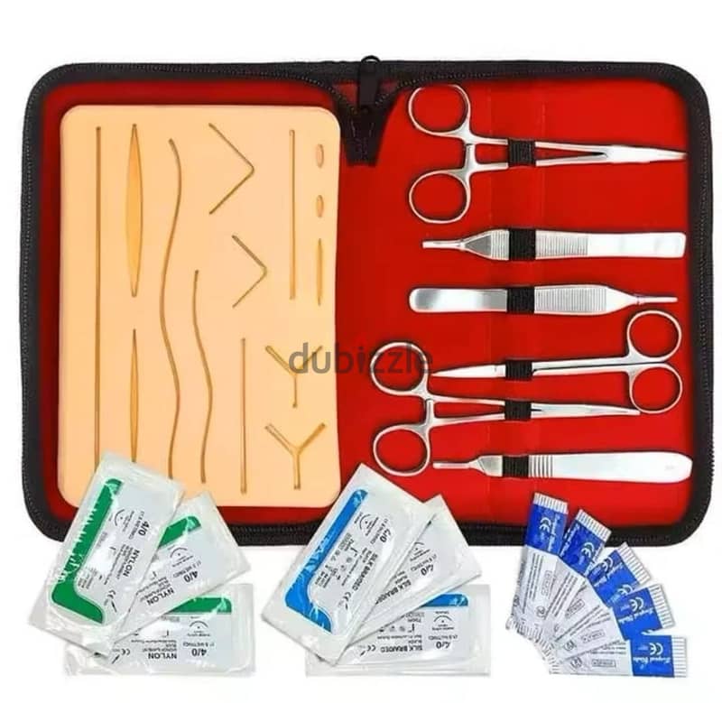 9 Pieces Suture Practice pad kit For Medical students 0