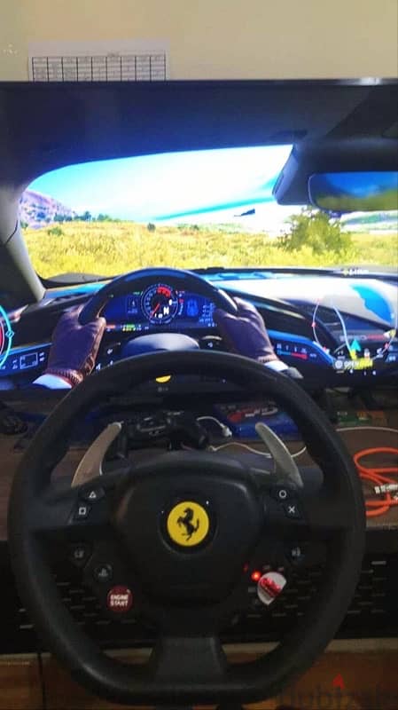 T-80 Ferrari 488 GTB Edition  steering wheel 3