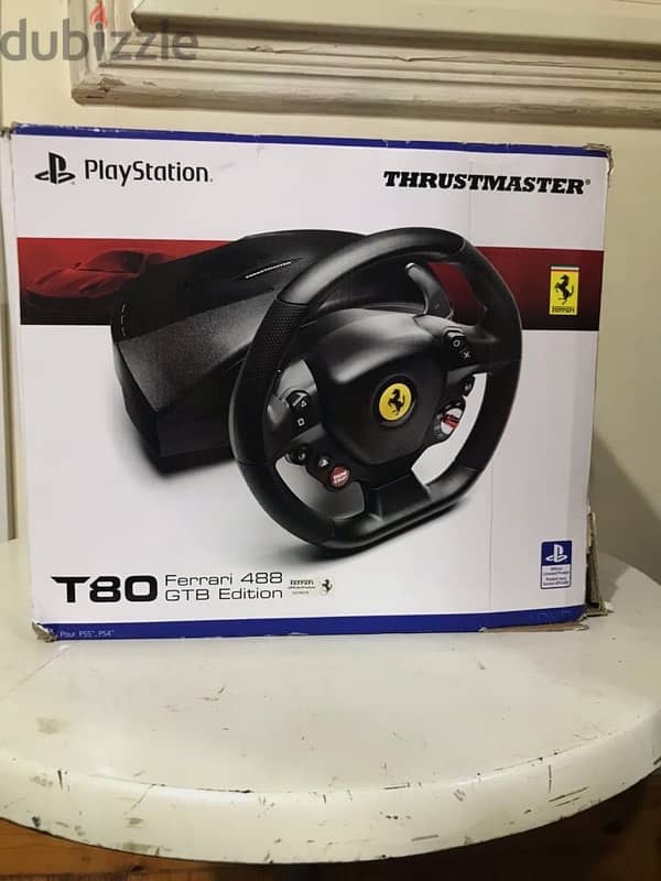 T-80 Ferrari 488 GTB Edition  steering wheel 5