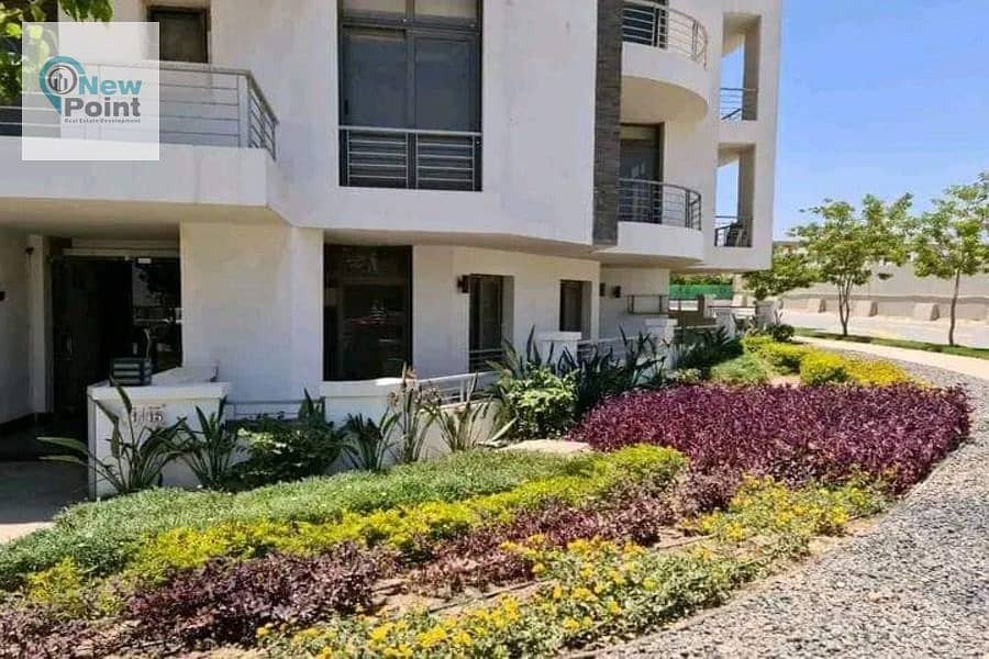 Apartment with garden for sale in front of Cairo International Airport in the most prestigious compound in Taj City New Cairo 9