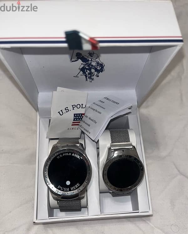 USPA  DIGITAL ORIGINAL 2 WATCHES FOR HIM AND HER 7