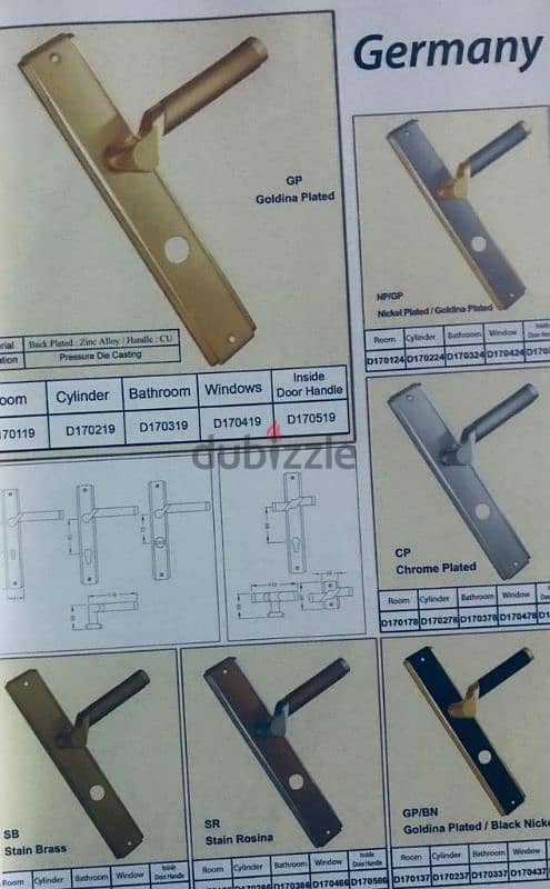 أكره و مقابض الابواب و كوبجا و ترباس و شنكل وغيرهم 4