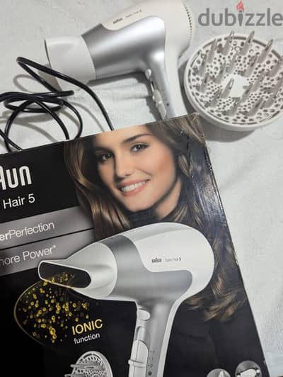 سشوار براونBraun Satin hair dryer 5