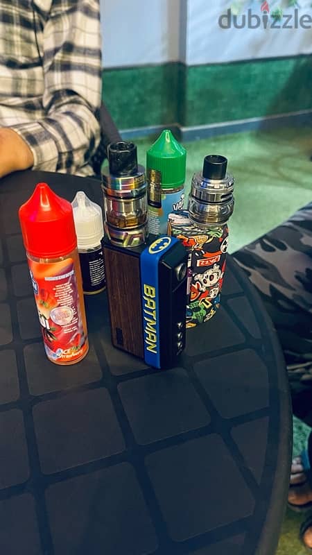 vape drag 4 full kit مع البطاريات الاصليه والتانك 0