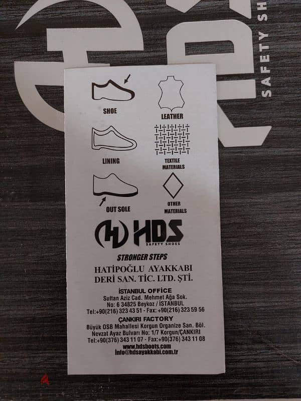 HDS Turkey Safety Shoes 2