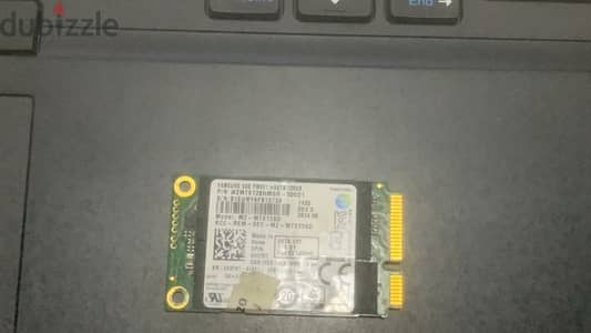 SSD msata 128GB samsung خلع من جهاز استيراد