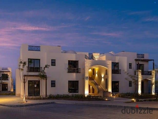 Duplex with a garden with a wonderful view in the most beautiful resort in Hurghada Makadi Heights Resort 0