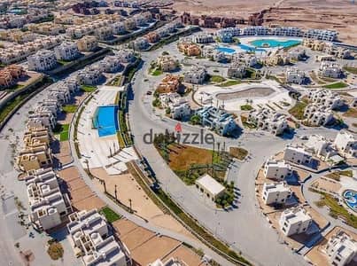 In Makadi Heights Resort, a villa with a landscape view for sale