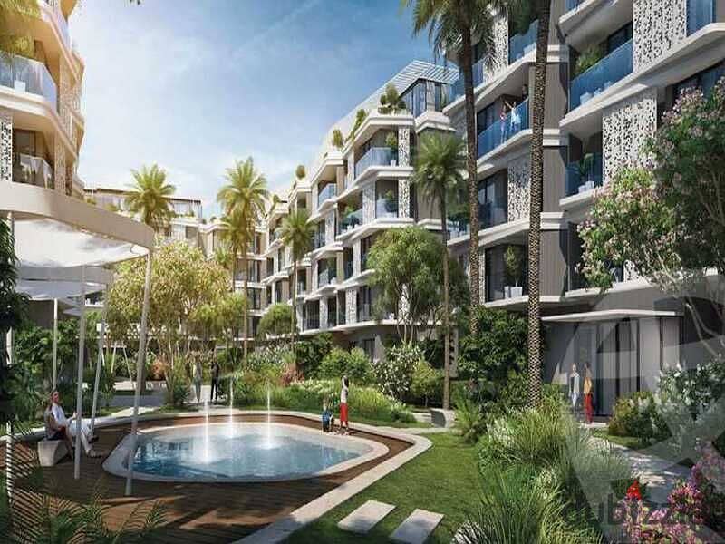 own a penthouse apartment in Badya Palm Hills, located in the heart of 6th of October City 0