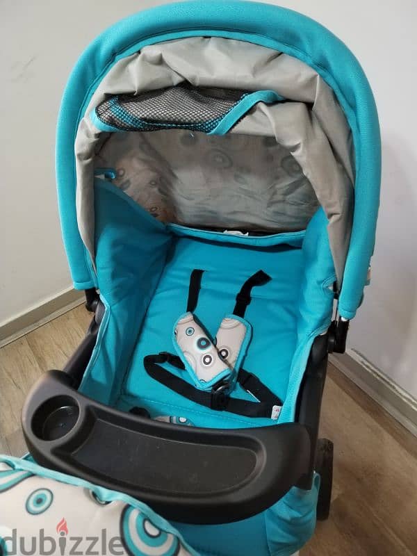 Gracco twin stroller. 1